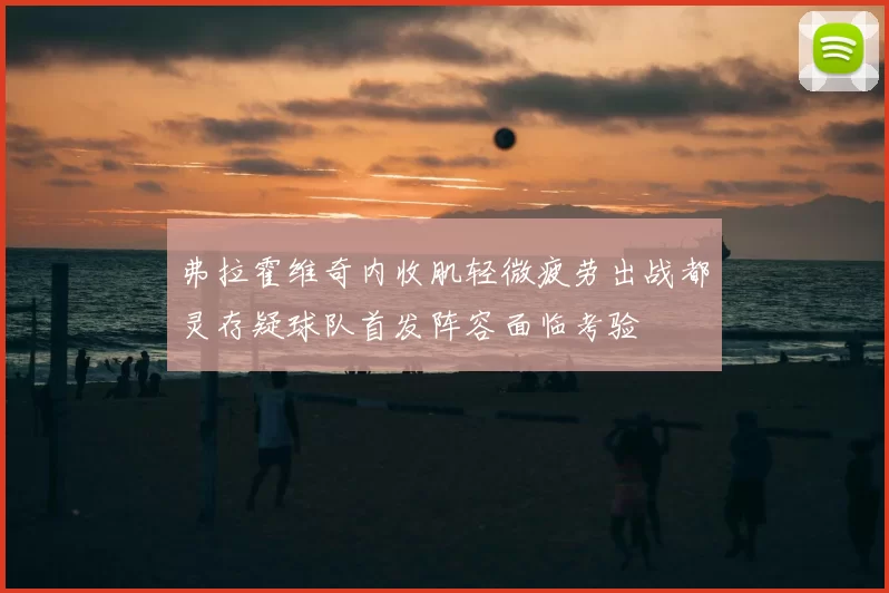 弗拉霍维奇内收肌轻微疲劳出战都灵存疑球队首发阵容面临考验