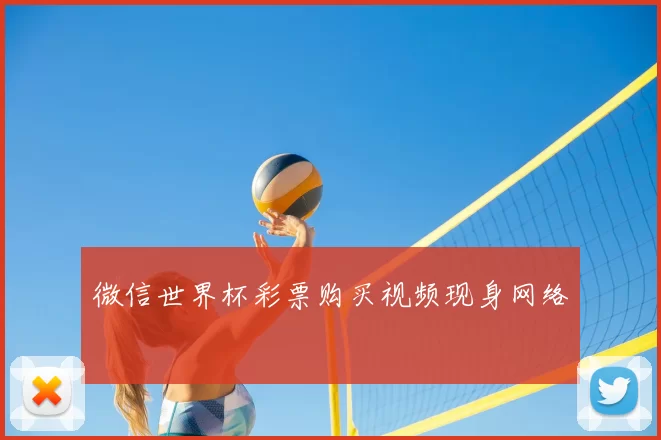 微信世界杯彩票购买视频现身网络